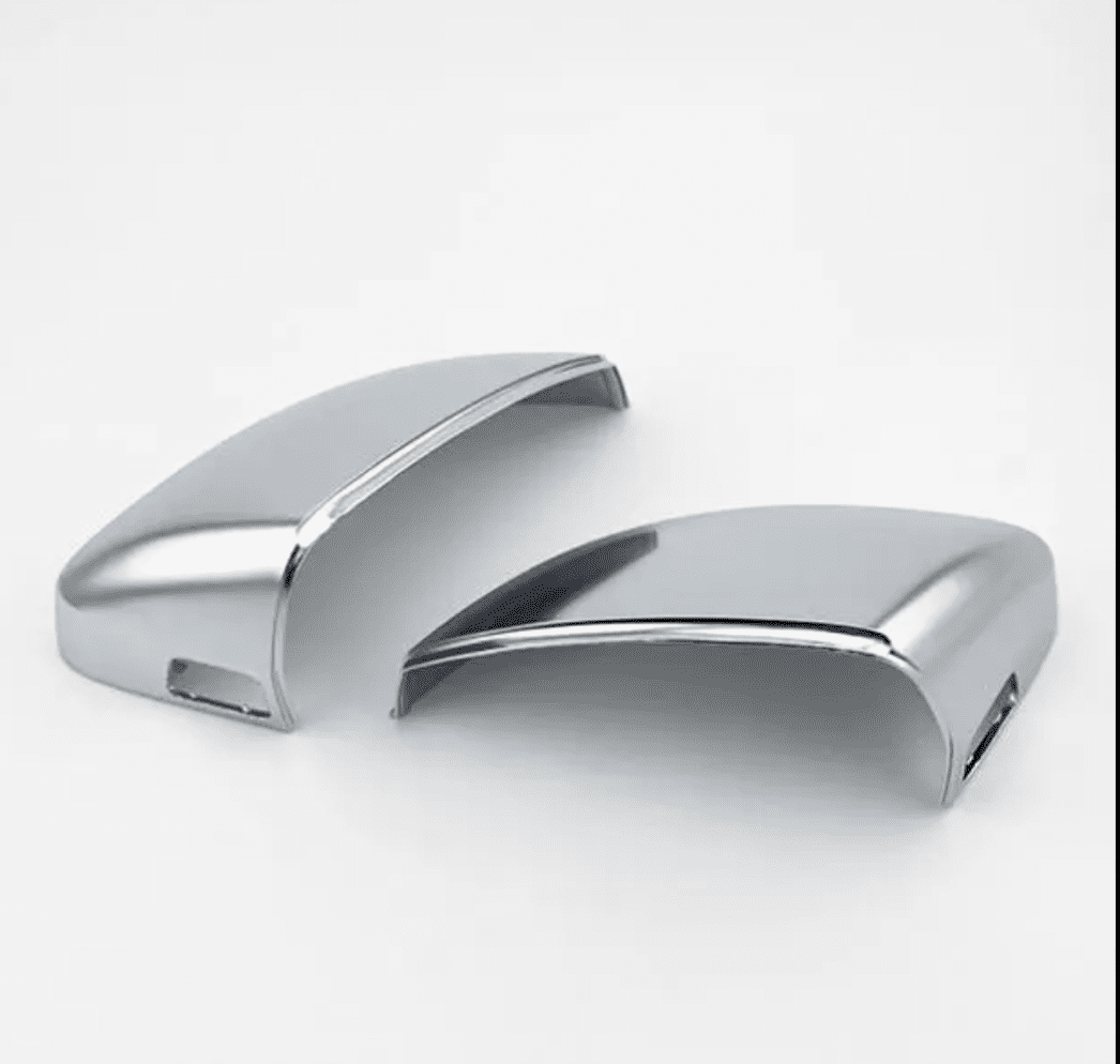 Avec Side Assist Coques de rétroviseurs Argent Mat Chrome pour Audi A3 8V
