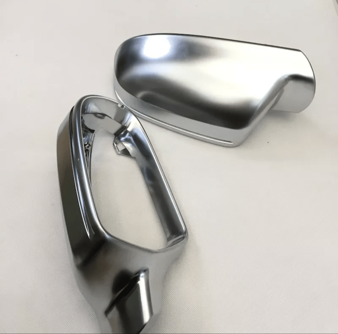 Coques de rétroviseurs Chrome Argent Mat pour Audi A4 B8.5