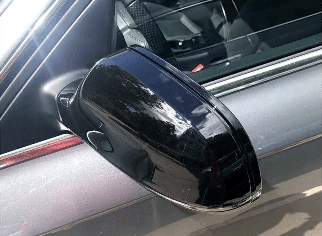 Coques de rétroviseurs Noir Brillant pour AUDI A5 B8.5
