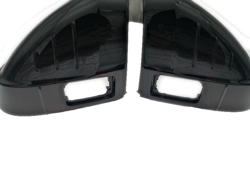 Avec détecteur d'angle mort Coques de rétroviseurs Noir Brillant pour Audi A5 B9 (2017 - 2022)