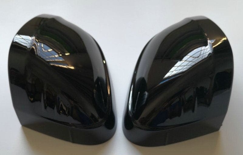 Sans détecteur d'angle mort Coques de rétroviseurs Noir Brillant pour Audi A5 B9 (2017 - 2022)