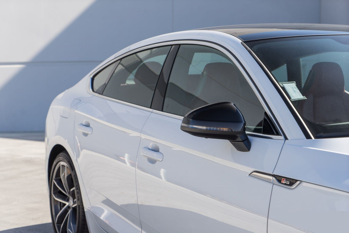 Coques de rétroviseurs finition Carbone pour Audi A5 B9 (2017 - 2022)