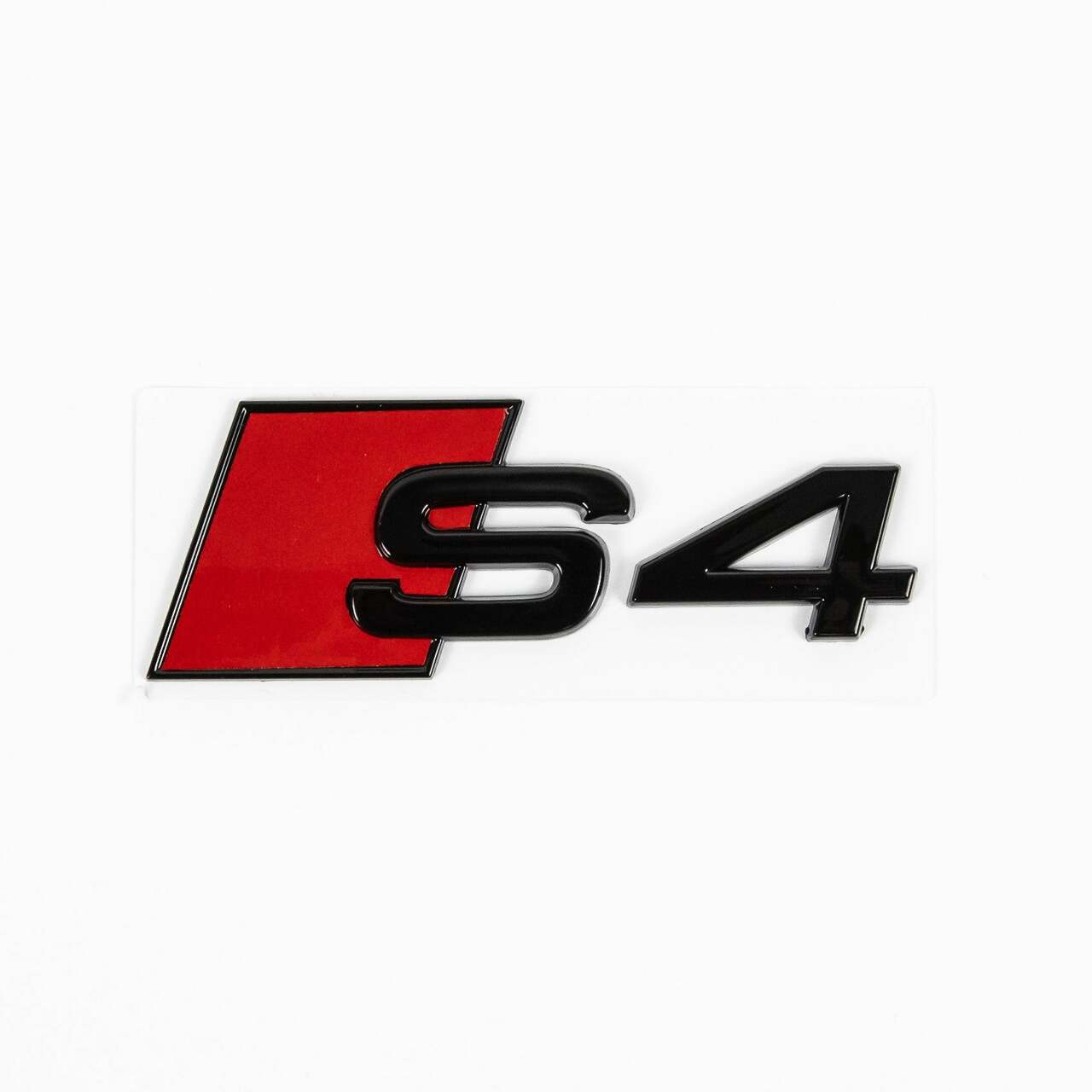 Emblème de coffre logo noir AUDI S4 Black Edition