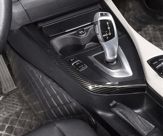 Insert intérieur carbone entourage levier de vitesse pour BMW Série 1 F20 (2011 - 2019)