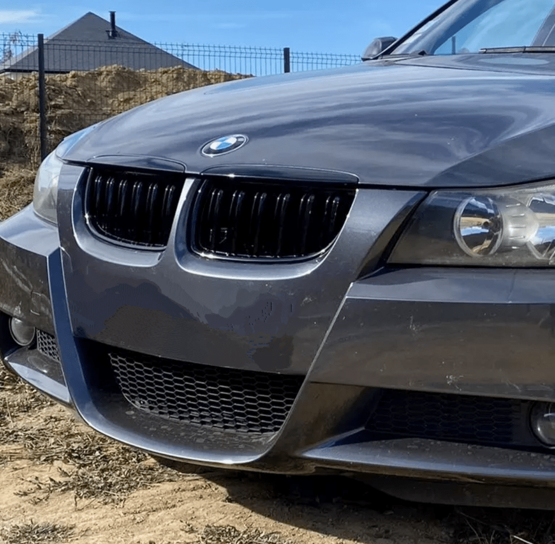 Grilles de calandre noires BMW Série 3 E90 type M Performance (2005-2012)