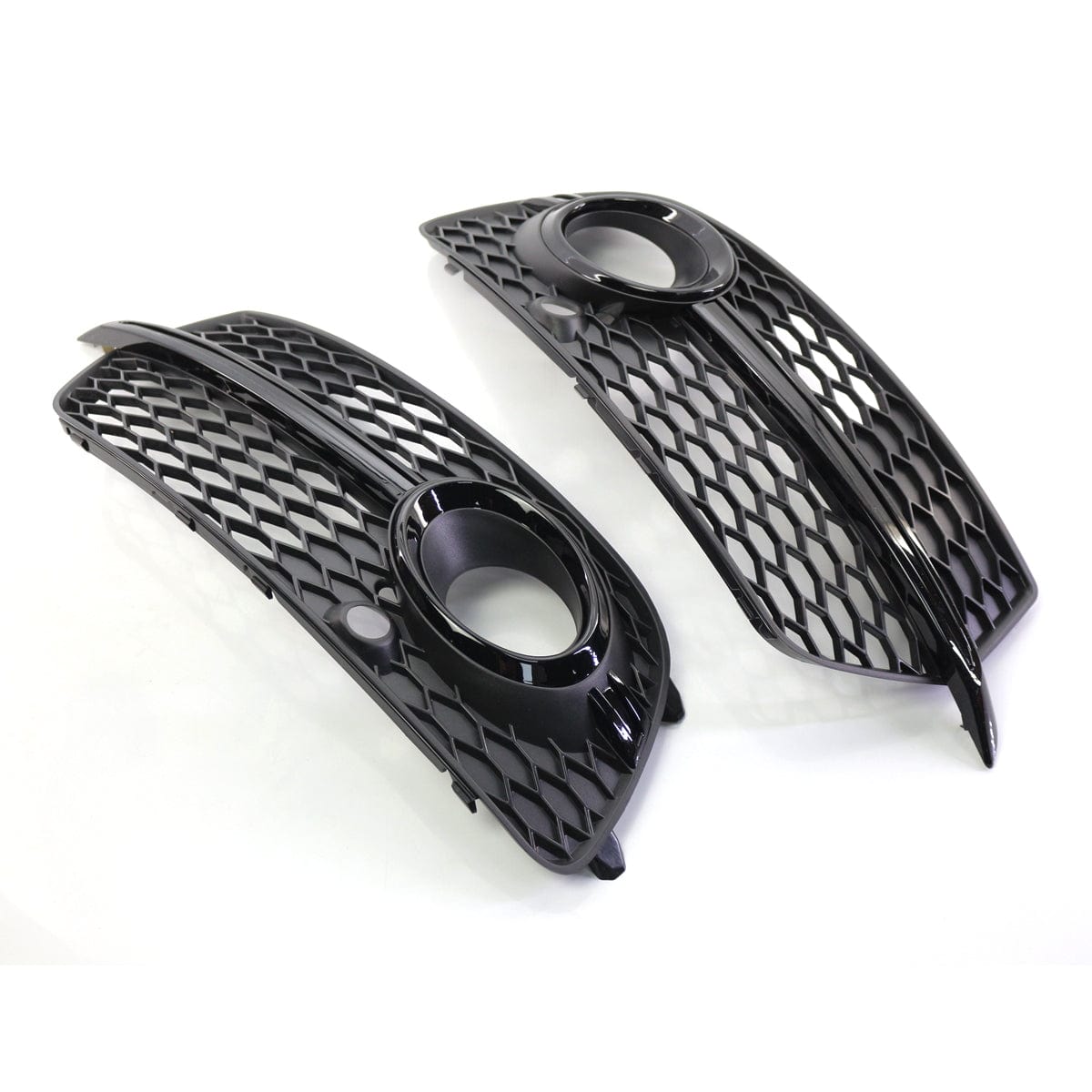 Grilles antibrouillard nid d'abeille Black Edition pour Audi Q5