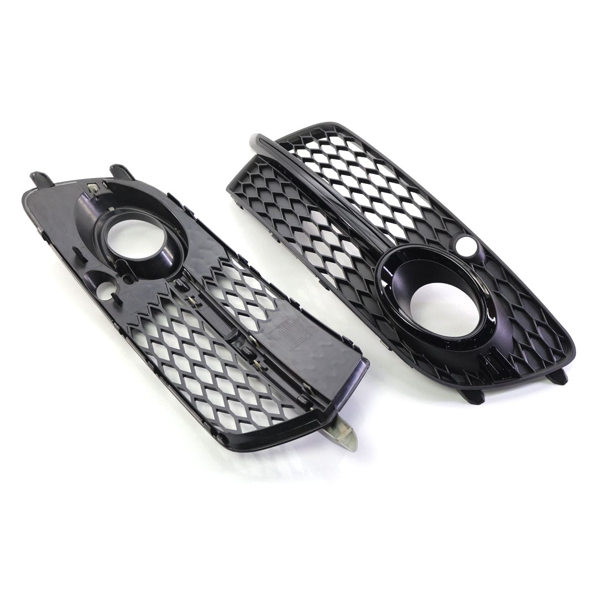 Grilles antibrouillard nid d'abeille Black Edition pour Audi Q5