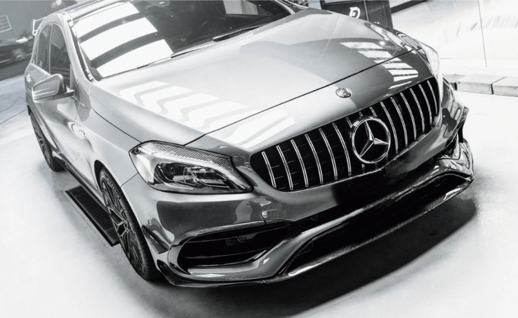 Calandre Panamericana AMG GTR pour Mercedes Classe A W176