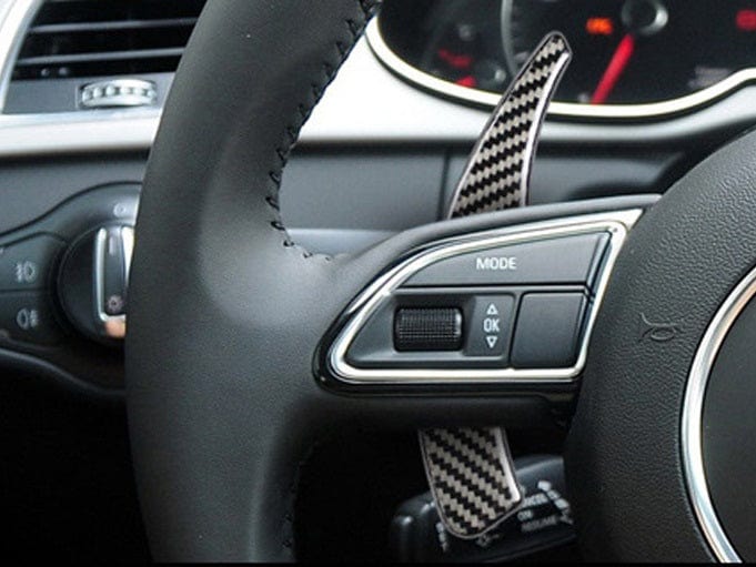 Palettes au volant réplique carbone pour AUDI 2017 à 2019