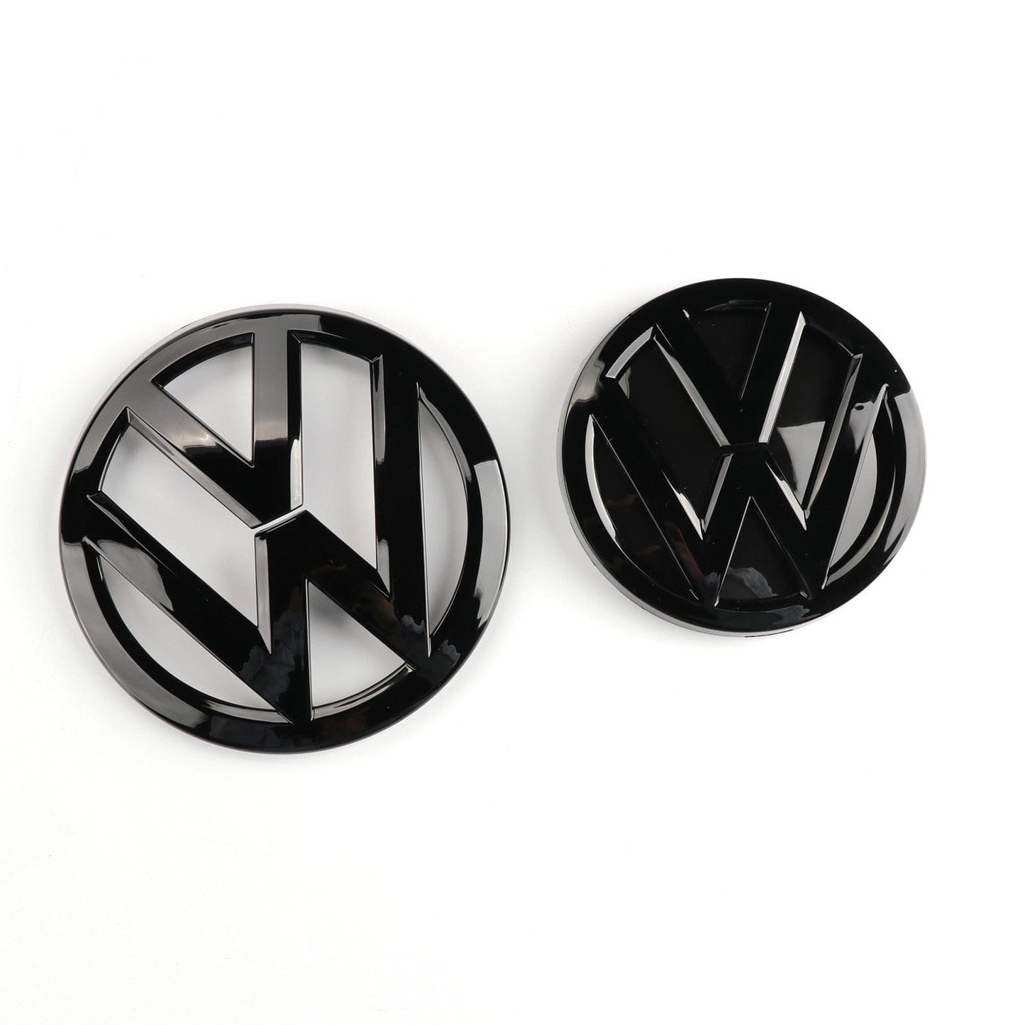 Pack d'emblèmes avant et arrière noirs logos VW GOLF 7