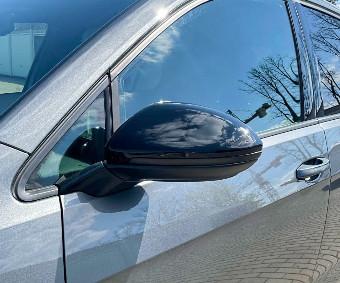 Coques de rétroviseurs noire brillantes VW Golf 7 (2012-2020) VW Golf 7 - Coques de rétroviseurs Noires Brillantes (2012 - 2020)