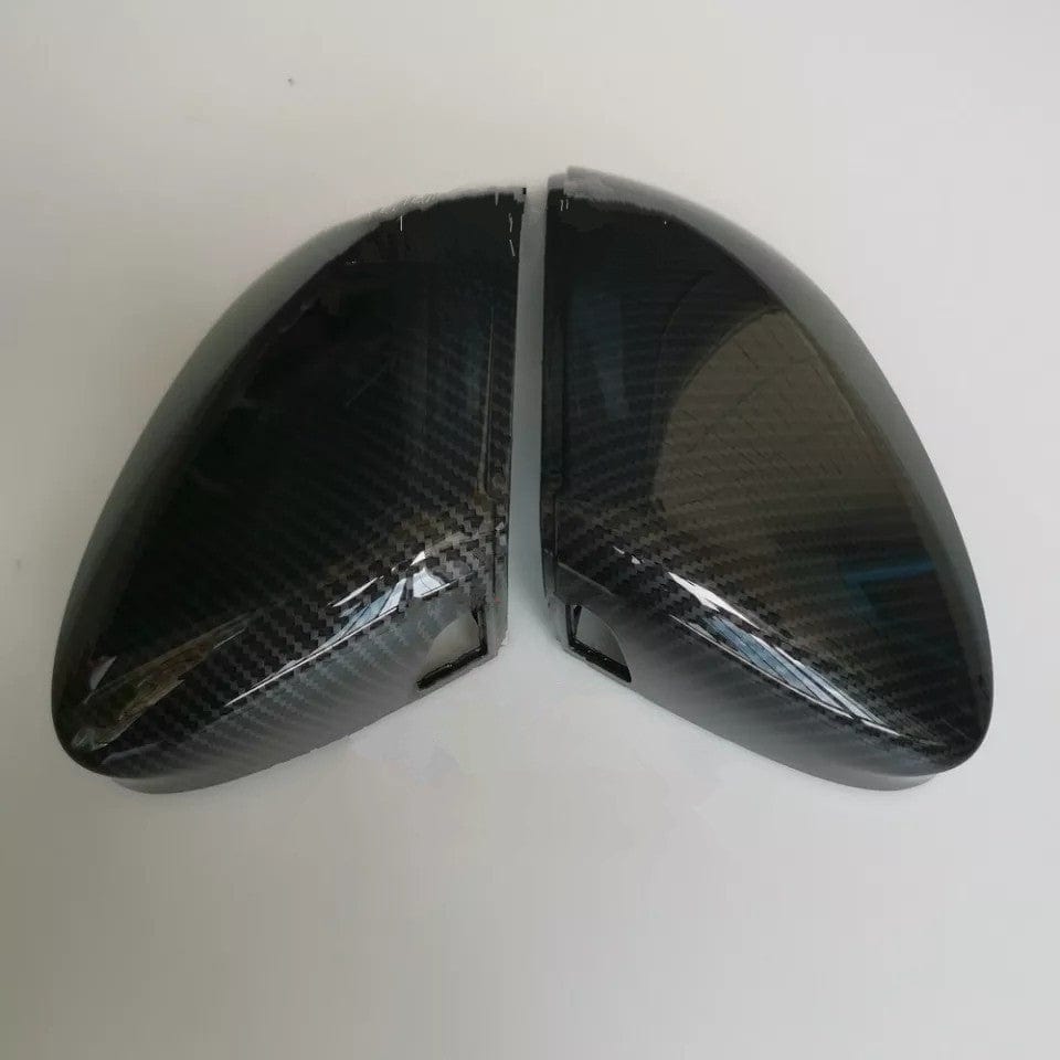 Avec Side Assit Coques de rétroviseurs finition Carbone pour VW Golf 8