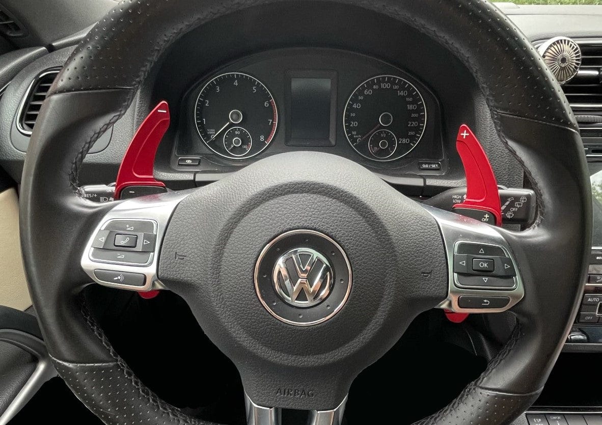 Palettes au volant en Aluminium pour VW Golf et Passat B6