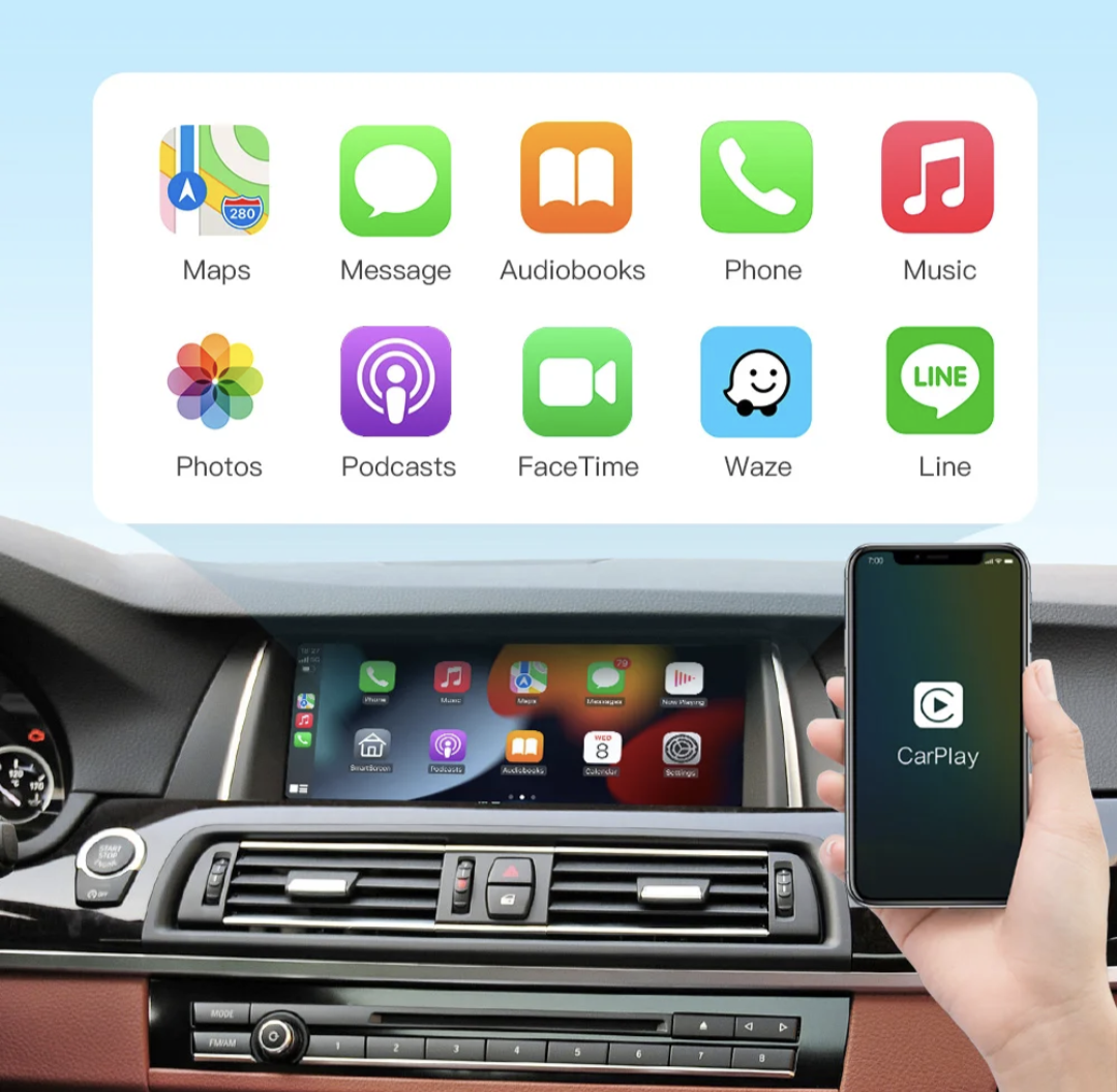Guide d'Installation Apple CarPlay / Android Auto BMW Série 7 F01 (NBT et CIC) - 2010 à 2018