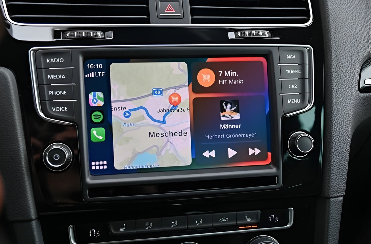 Boitiers Autoradios Apple Carplay AndroidAuto pour Volkswagen