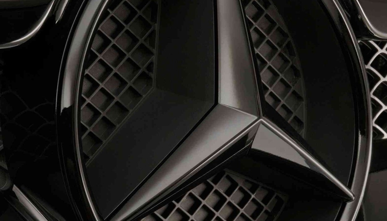 Emblèmes constructeurs Logos noirs Mercedes-Benz
