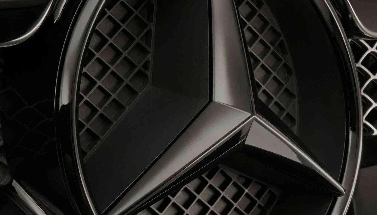 Emblèmes constructeurs Logos noirs pour Mercedes-Benz
