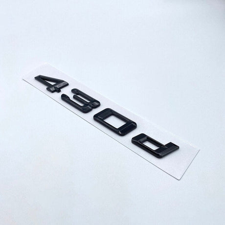 430d Badges de coffre Lettrage Noirs BMW Série 4 F32 420d 420i 425d 428d 428i 430d 435d 435i 440d 440i