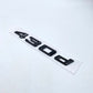430d Badges de coffre Lettrage Noirs BMW Série 4 F32 420d 420i 425d 428d 428i 430d 435d 435i 440d 440i