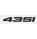 Badges de coffre Lettrage Noirs BMW Série 4 F32 420d 420i 425d 428d 428i 430d 435d 435i 440d 440i