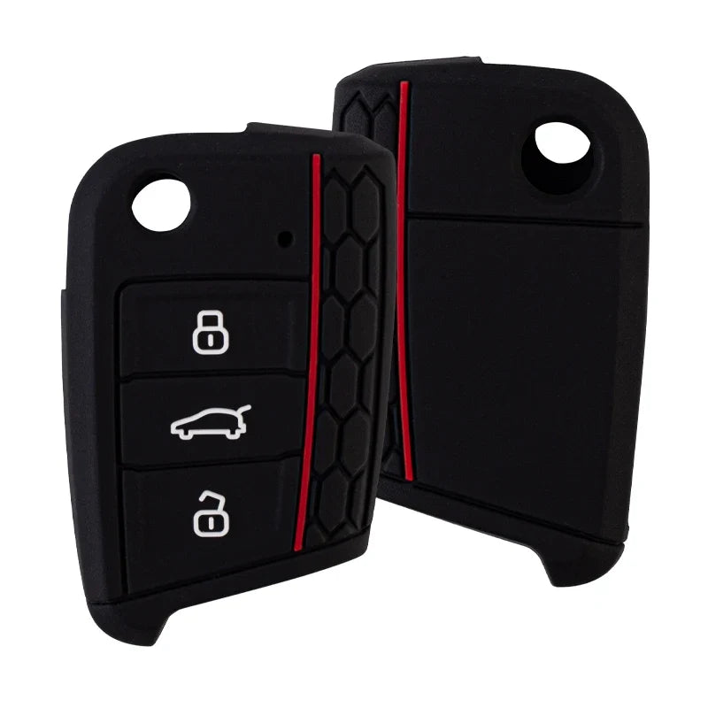 Coque de clé en silicone pour Volkswagen