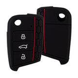 Coque de clé en silicone pour Volkswagen