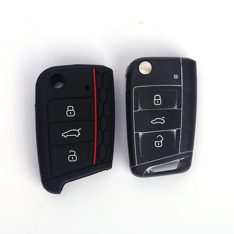 Coque de clé en silicone pour Volkswagen