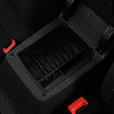 Bac de rangement d'accoudoir central noir pour Volkswagen Golf 7
