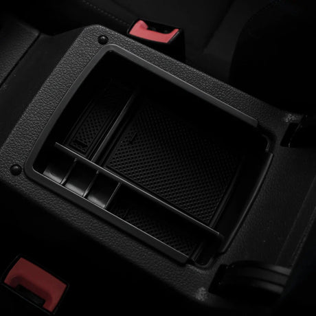 Bac de rangement d'accoudoir central noir pour Volkswagen Golf 7
