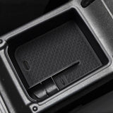 Bac de rangement d'accoudoir central noir pour Volkswagen Golf 8