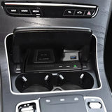Chargeur sans fil à induction Qi pour console centrale Mercedes GLC X253 / C253