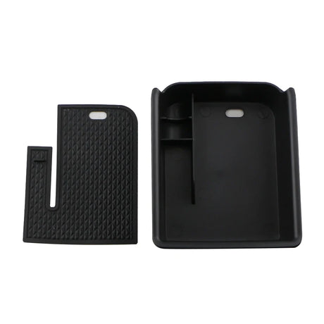 Bac de rangement d'accoudoir central noir pour Volkswagen Golf 8