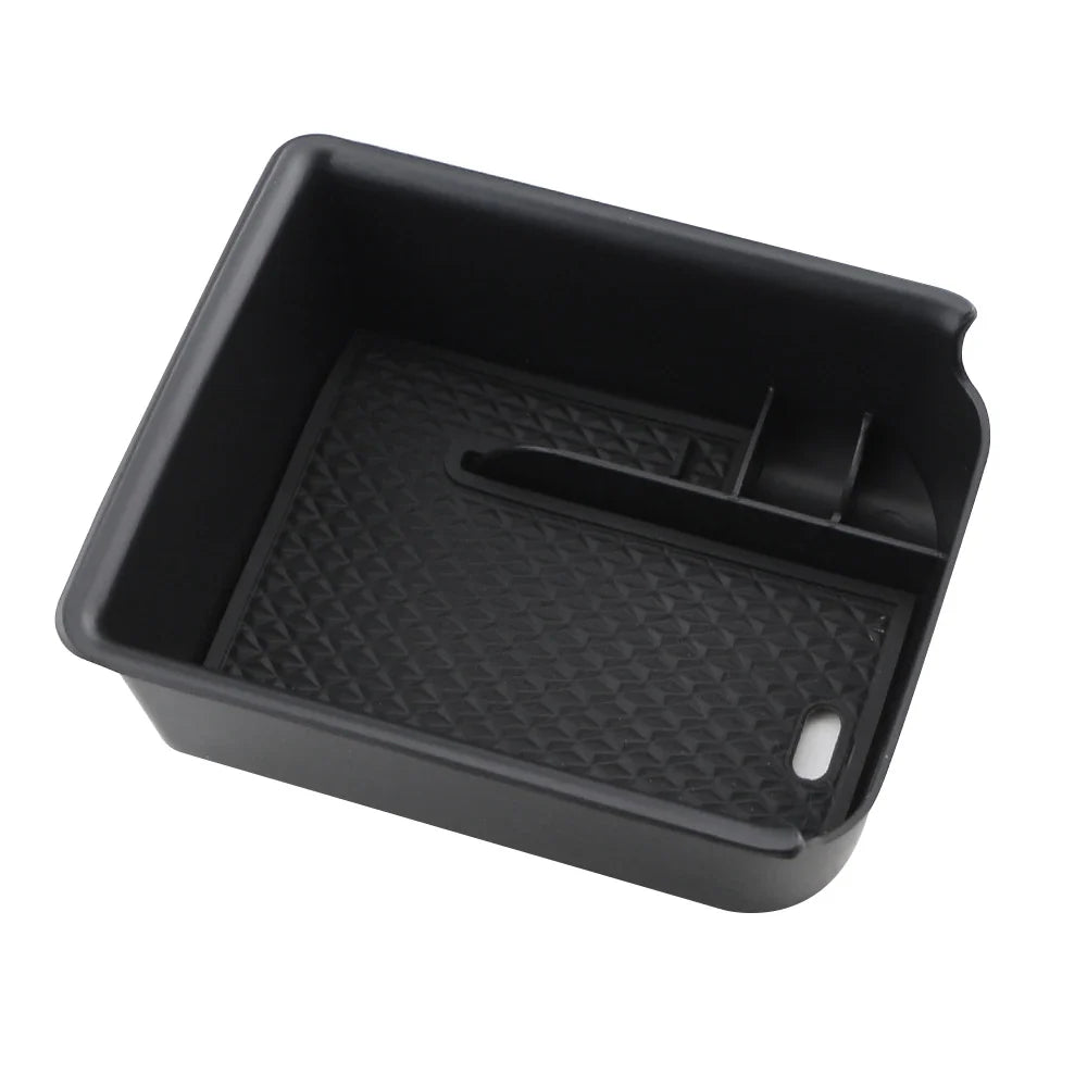 Bac de rangement d'accoudoir central noir pour Volkswagen Golf 8