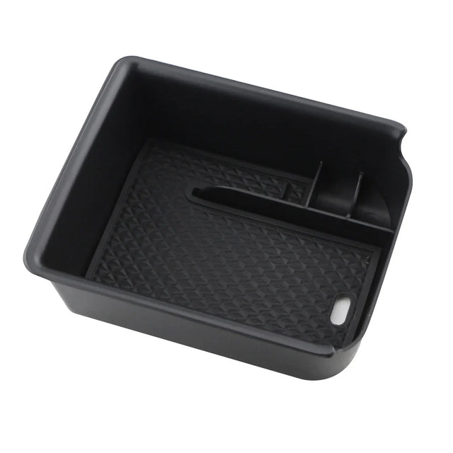 Bac de rangement d'accoudoir central noir pour Volkswagen Golf 8