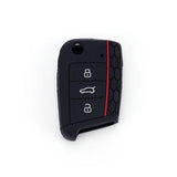 Coque de clé en silicone pour Volkswagen