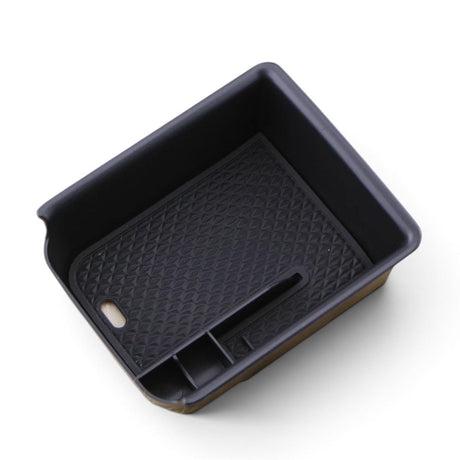 Bac de rangement d'accoudoir central noir pour Volkswagen Golf 8