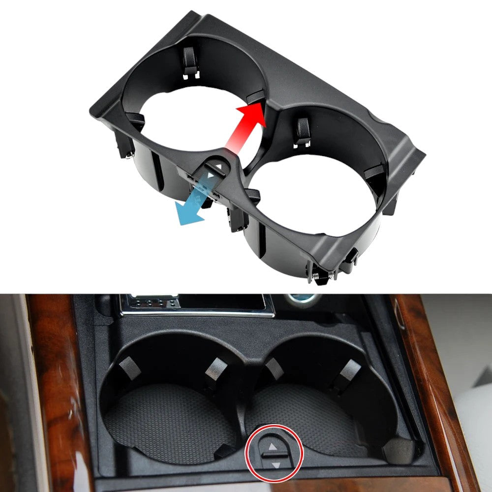 Porte-gobelets avant de console centrale pour Mercedes Classe E W212