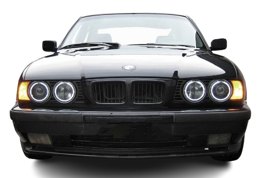 Phares Angel Eyes Anneaux LED pour BMW Série 5 E34 (1988 à 1996)