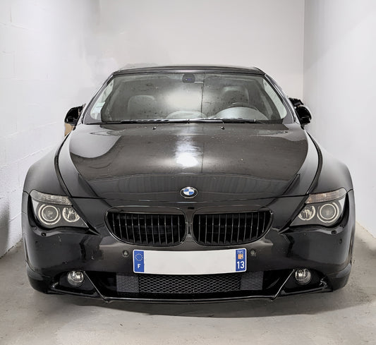 Grilles de calandre noires pour BMW Série 6 E63 E64 (2003-2010)