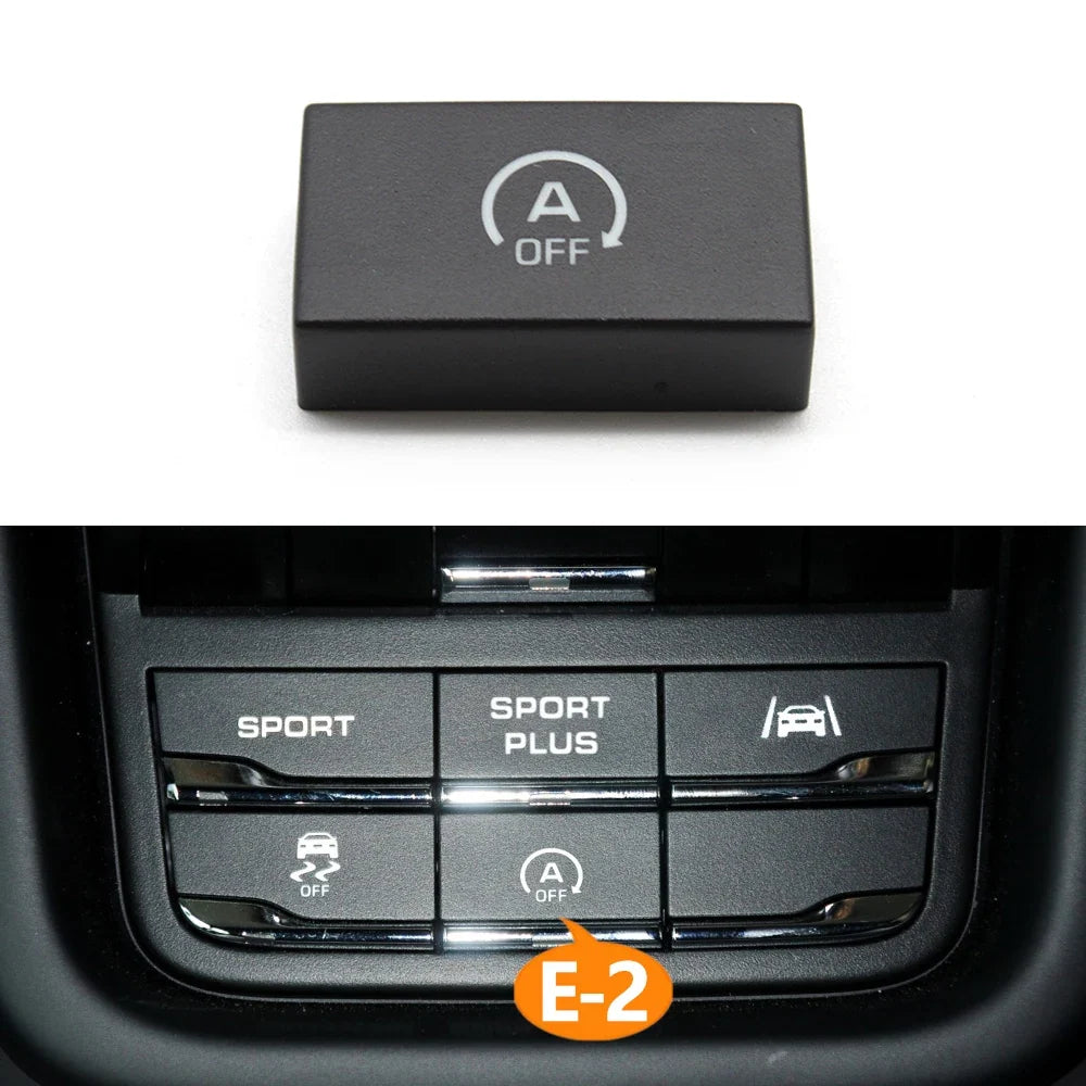 Boutons de console centrale pour Porsche Cayenne 92A
