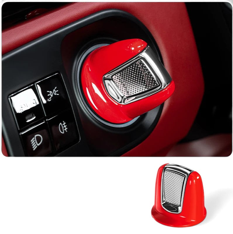 Insert de clé peint pour clé mains libres Porsche