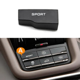 Boutons de console centrale pour Porsche Cayenne 92A