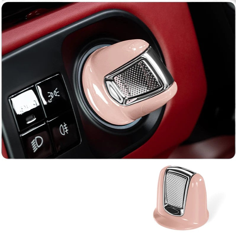 Insert de clé peint pour clé mains libres Porsche