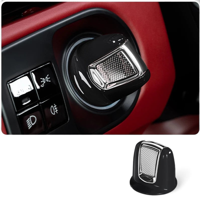 Insert de clé peint pour clé mains libres Porsche