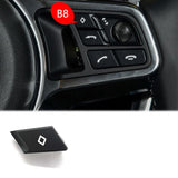 Boutons de volant de rechange pour Porsche Cayenne 9YA / 9YB
