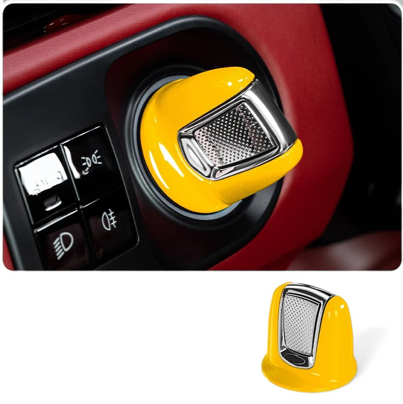 Insert de clé peint pour clé mains libres Porsche