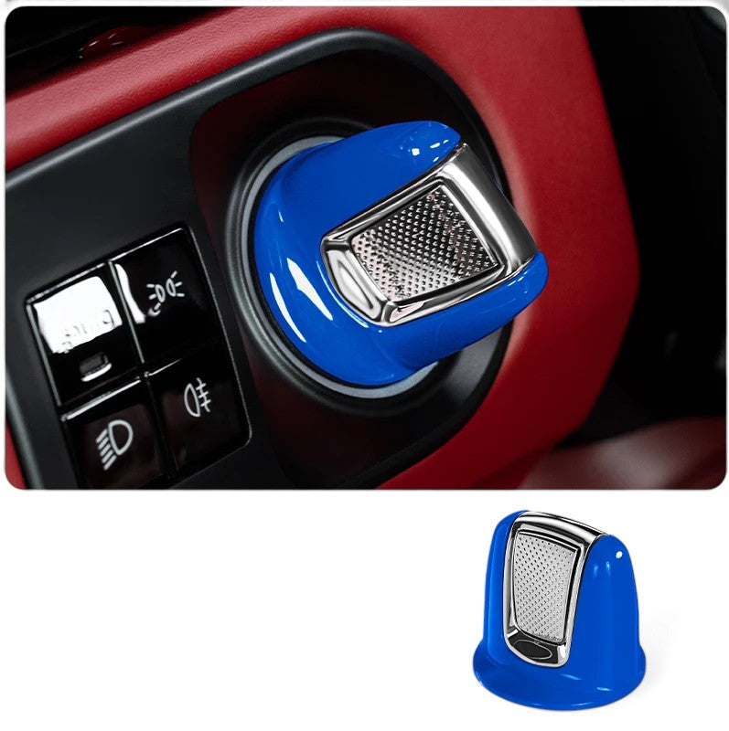 Insert de clé peint pour clé mains libres Porsche