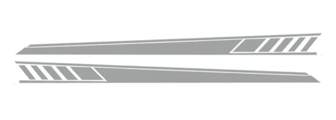 2 Pcs Door Side Stripes Skirt Sticker For Mercedes Benz W177 A Class AMG A35 4Matic A45 S 2018-Present A220 A250 Accessories