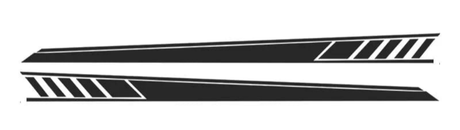 2 Pcs Door Side Stripes Skirt Sticker For Mercedes Benz W177 A Class AMG A35 4Matic A45 S 2018-Present A220 A250 Accessories