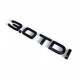 Logo de coffre noir motorisation Badge AUDI 1.9 2.0 2.5 3.0 4.0 TDI